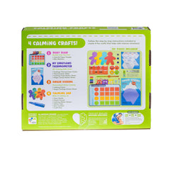 Open The Joy calming crafts kit anger iceberg poster with stickers supporting emotion understanding.