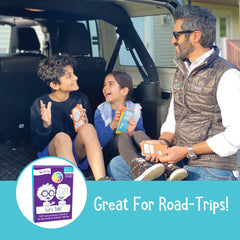 Open The Joy family game night with prompts from the conversation cards.