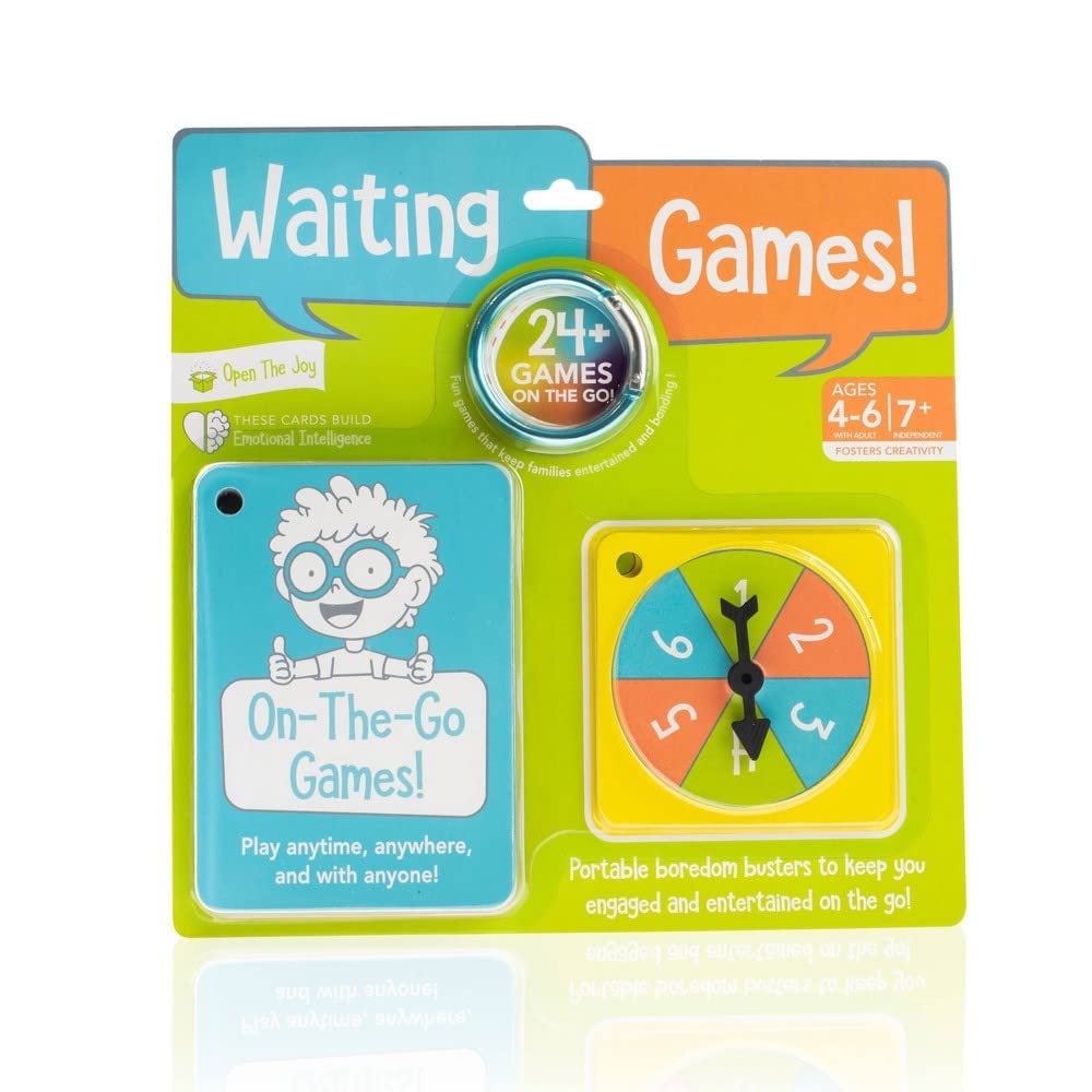 Open The Joy Waiting Games Grab n Go Pack pocket entertainment on the go