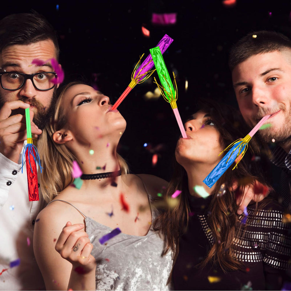 Openfly fringed party blowers multicolor add vibrant celebration vibes