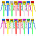Openfly glitter noise makers multicolor fringed for festive atmosphere