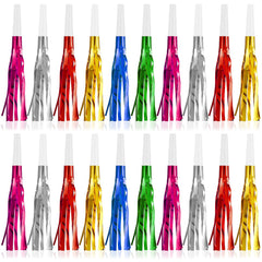 Openfly noise makers in a colorful pile for festive energy