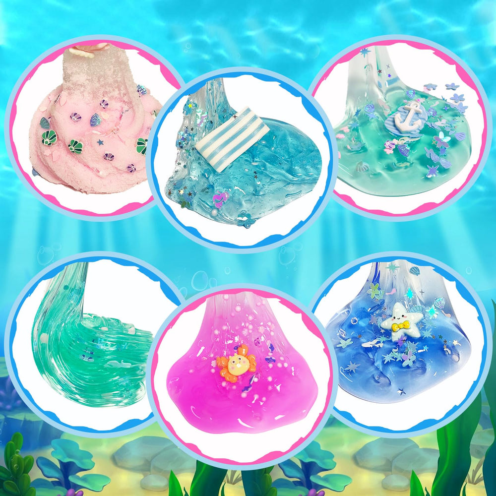 OPLDYRK Slime kits display for party favors and gifts
