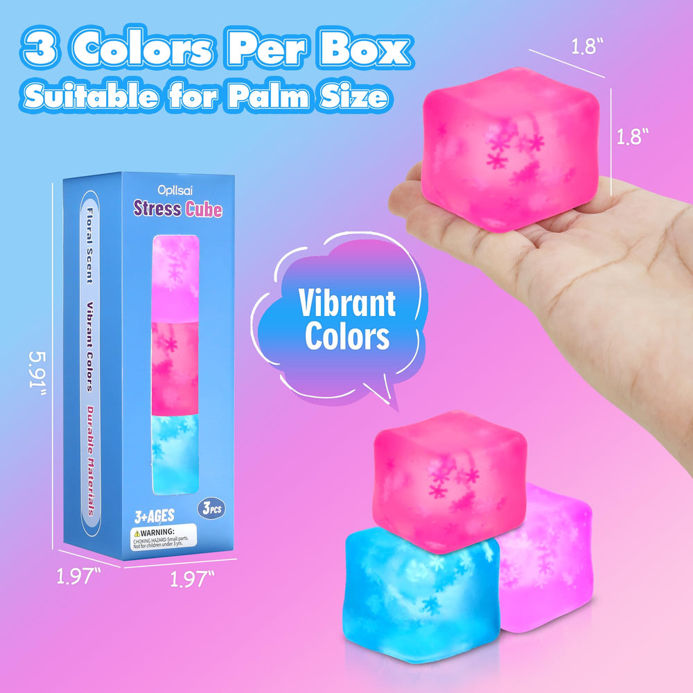 Opllsai stress cube with durable, long-lasting squeeze.
