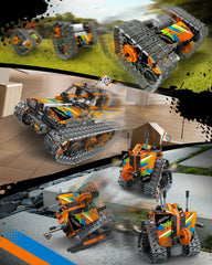 Opmind 5 in 1 360-degree tumbling car demonstrates dynamic motion for engaging play