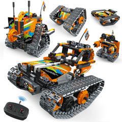 Opmind 5 in 1 RC truck model for hands-on STEM play and motor skills