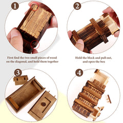 Oppaxf puzzle box six-pack variety for gifting and display.