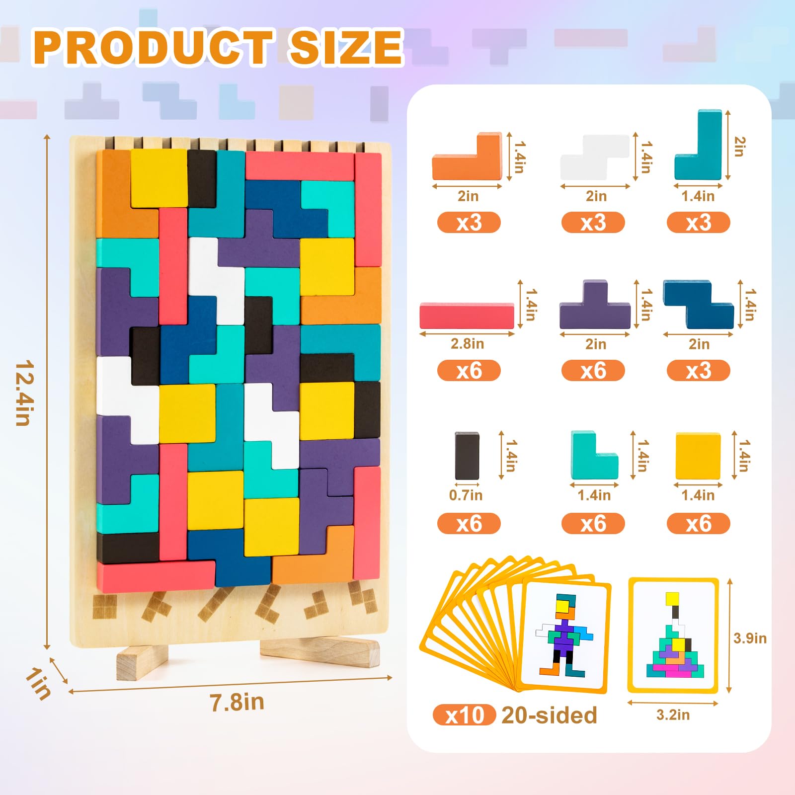 Oppvoci Montessori-style puzzle makes a thoughtful gift for ages 3-6.