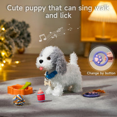 OR OR TU feeding bowl bottle and soft rubber bone for pretend pet care.