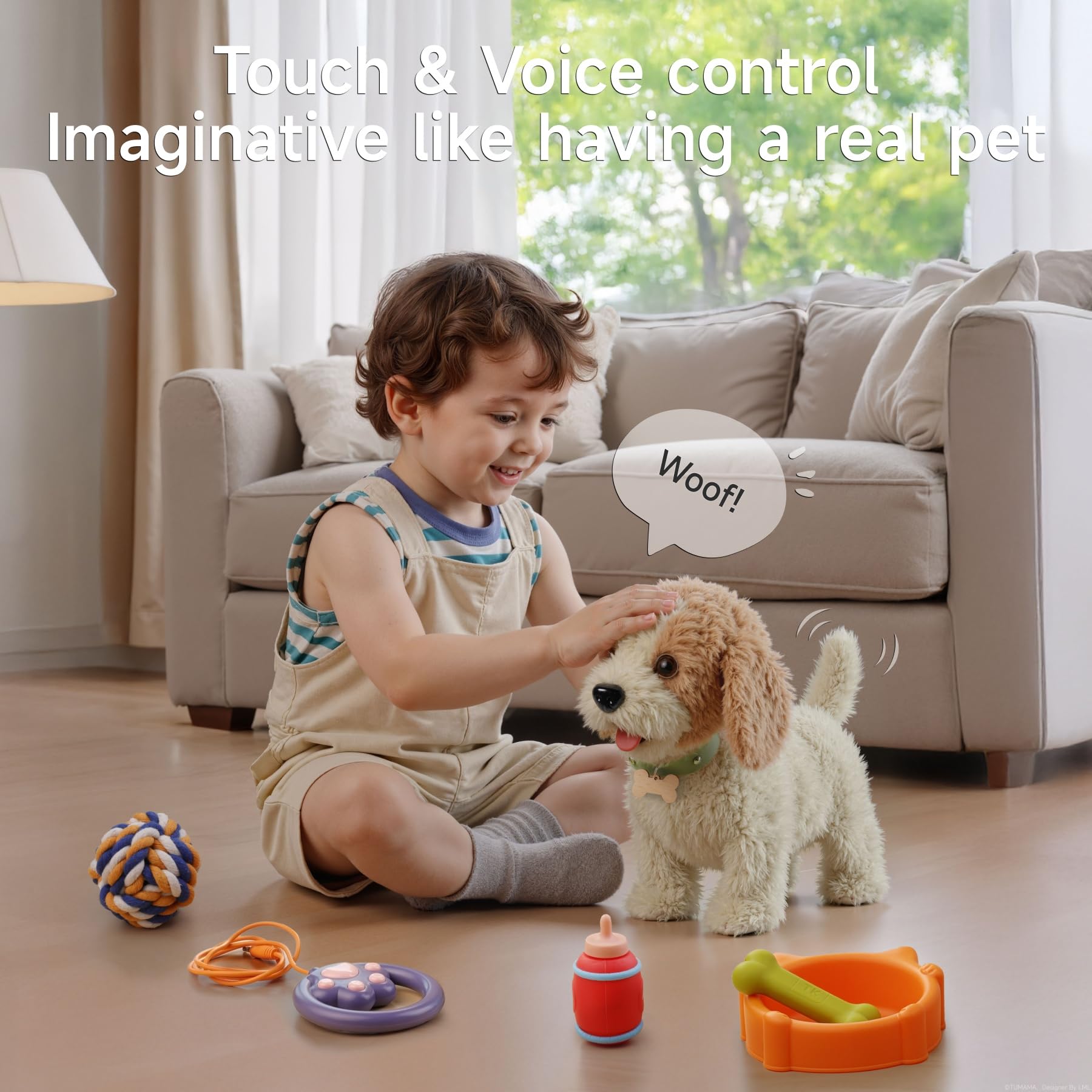 OR OR TU remote leash activation enables simple and intuitive control