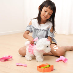 OR OR TU Soft Plush Puppy hair detail highlighting huggable texture