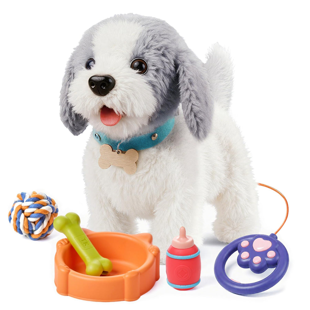 OR OR TU walking dog with remote leash enables active, interactive play for kids.