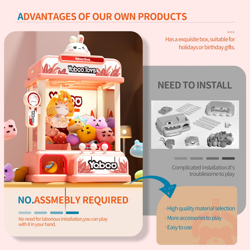 ORANGE OCEAN plush toys pack features soft prizes for kids