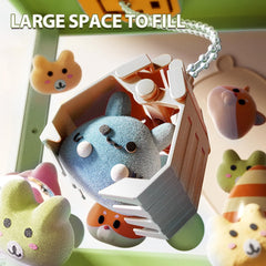 Orange Ocean claw machine supports USB or batteries for versatile setup