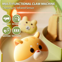 Orange Ocean large claw machine featuring dinosaur figures for kids play