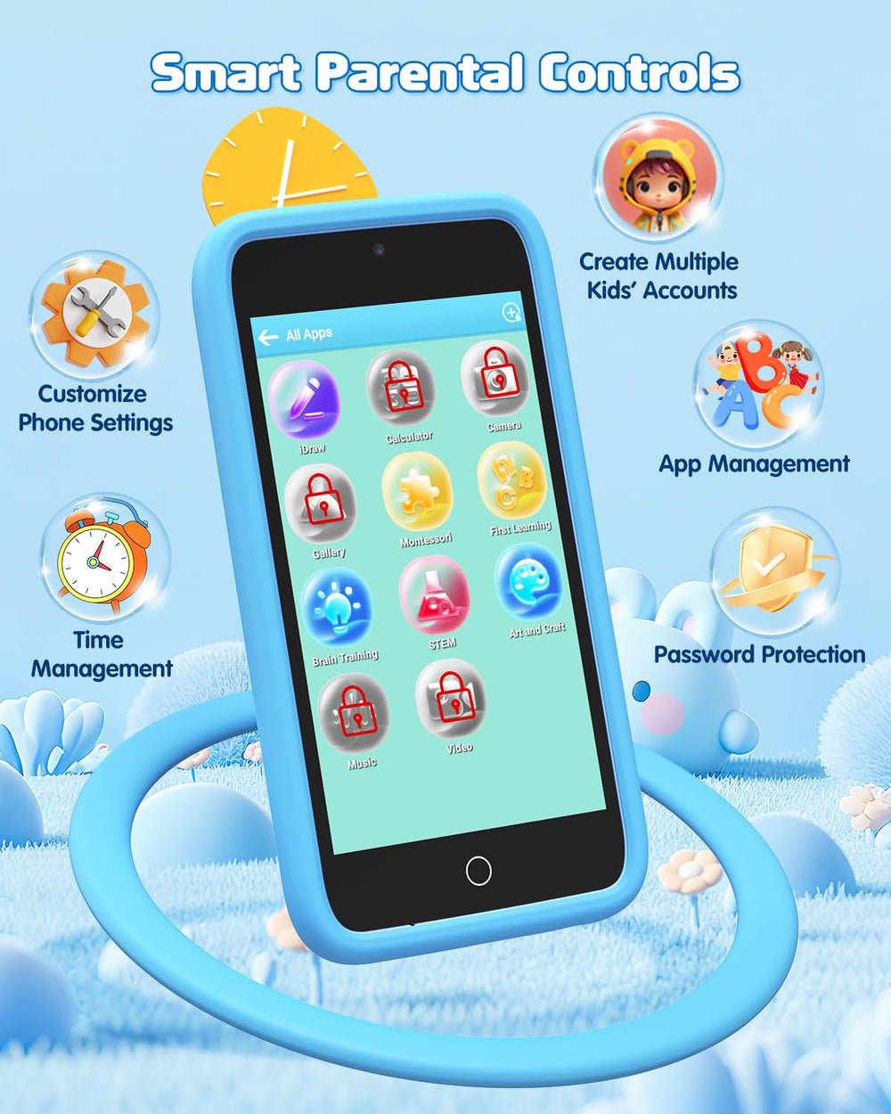 Orantronx Kids Smart Phone parental controls help manage screen time