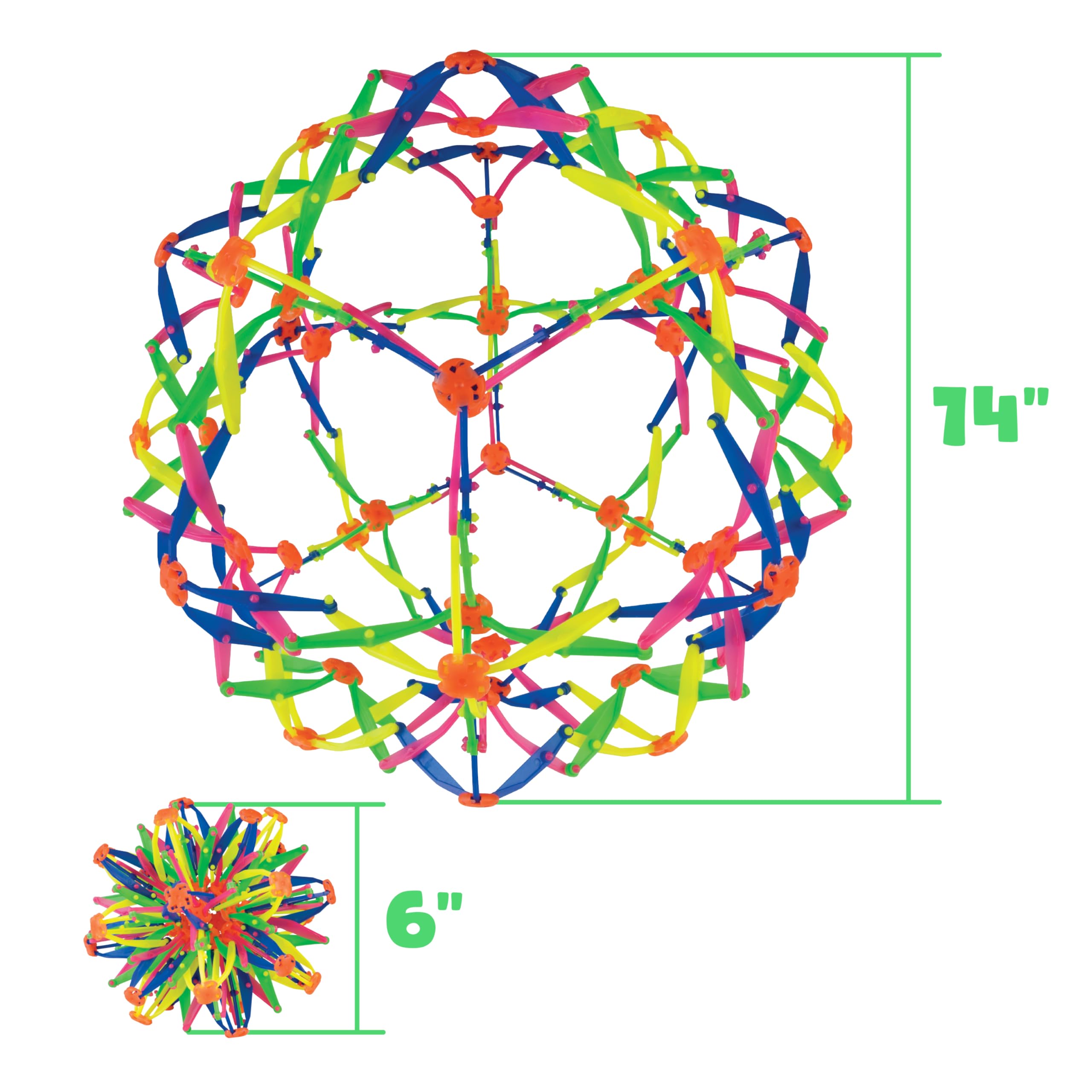 ORB Curiosities breathing-ball closeup showing smooth expansion for breathing practice