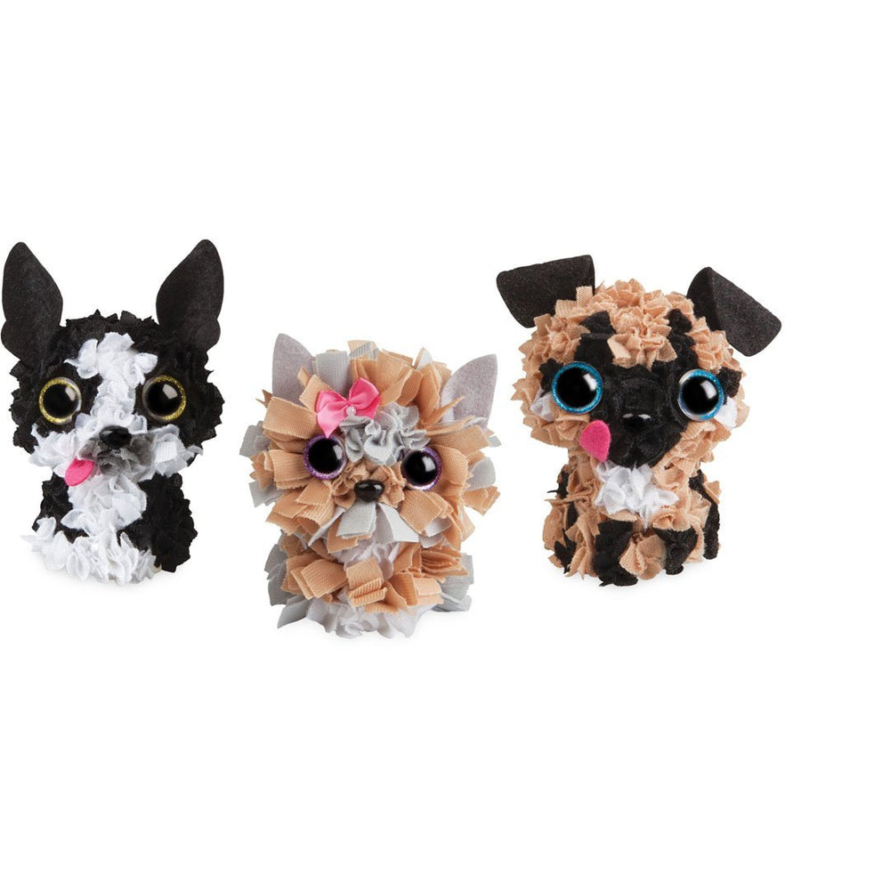 Orb Factory PlushCraft Puppy Pack 3D completed puppy displaying soft textures and cuddly appeal.