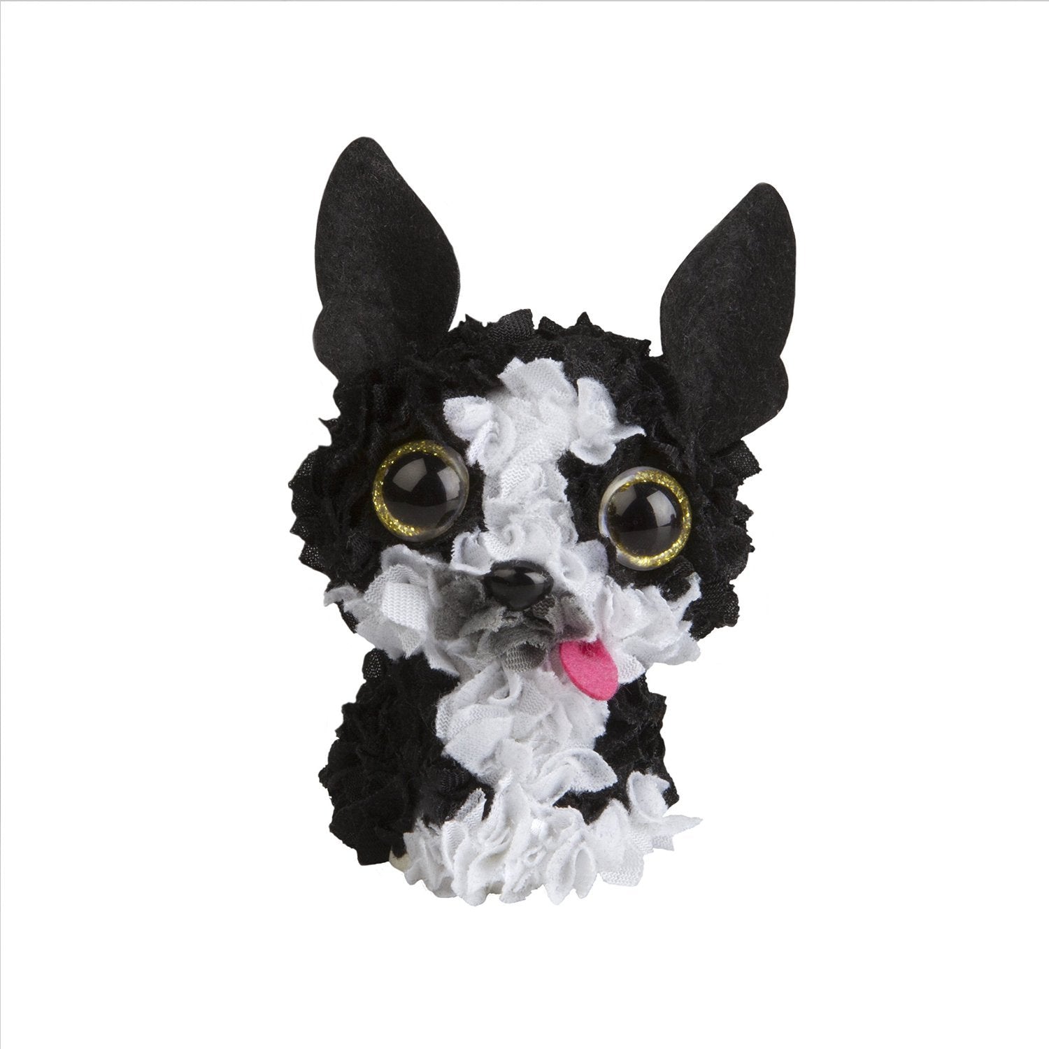 Orb Factory PlushCraft Puppy Pack 3D crafting moment with kids making a plush friend.