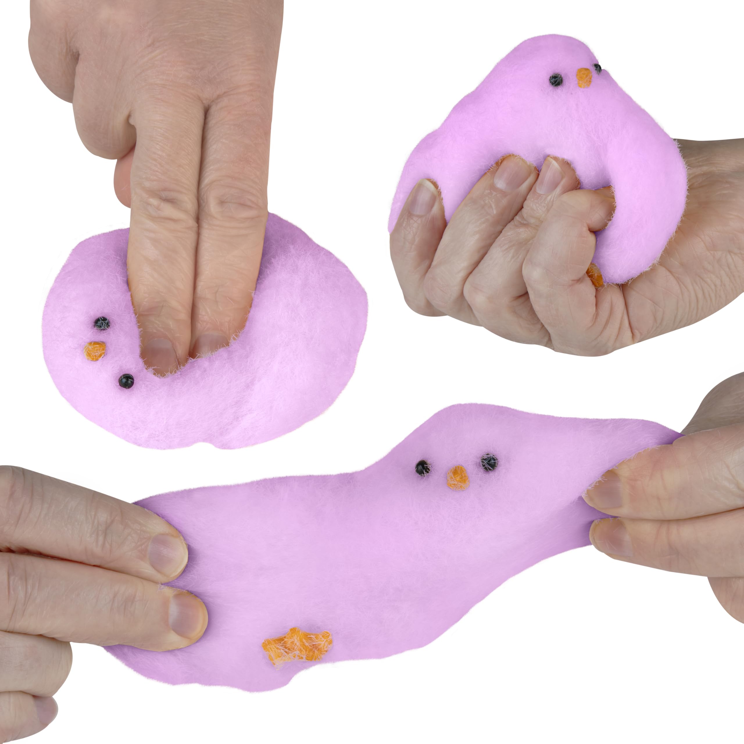 ORB Factory TABA Pink Chick squishy toy for tactile play and stress relief.