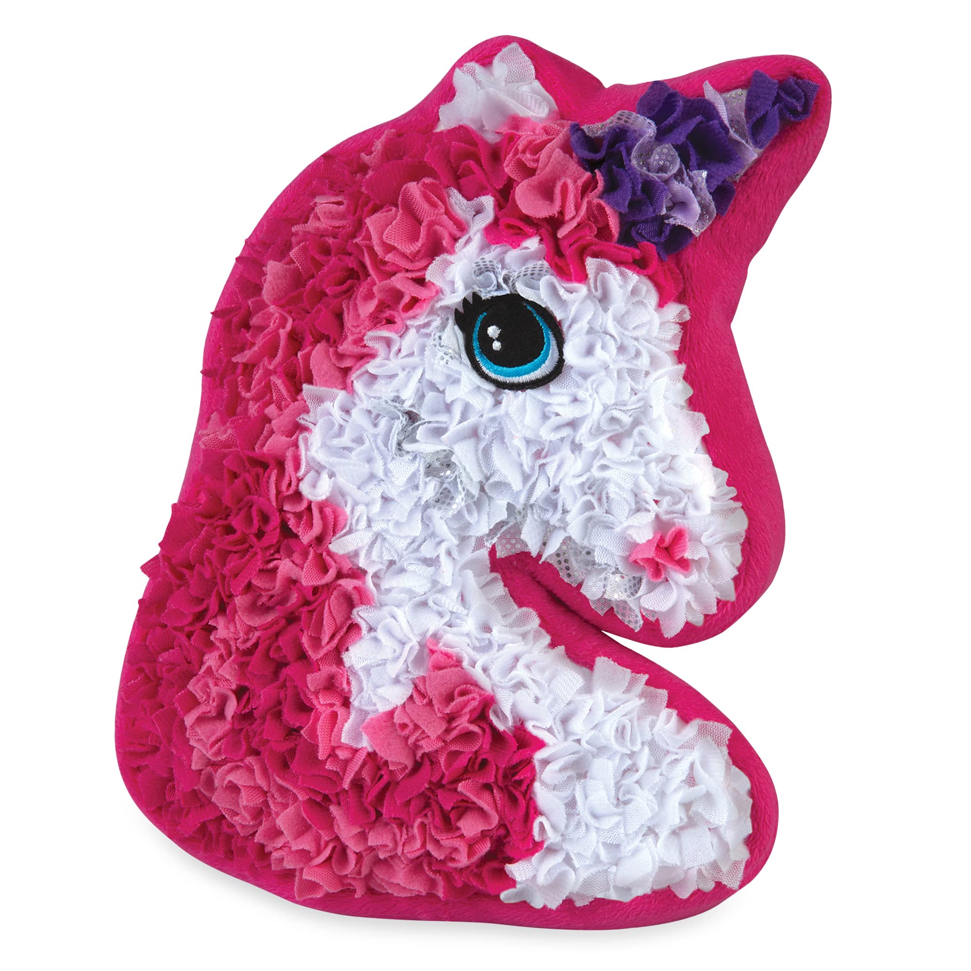 Orb PlushCraft bright pink and purple colors create eye-catching, kid-friendly artwork.