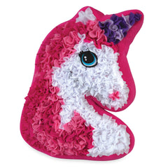 Orb PlushCraft bright pink and purple colors create eye-catching, kid-friendly artwork.