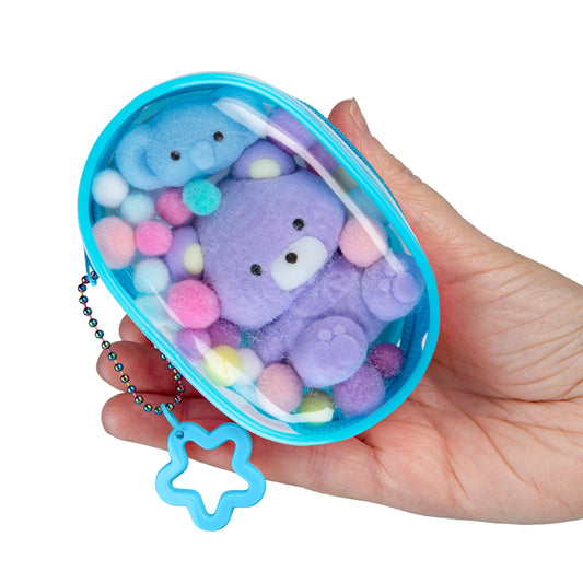 The Orb Factory Tabalicious blue capsule pouch for on-the-go storage.