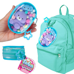 The Orb Factory Tabalicious blue elephant head with flocking for soft squish.