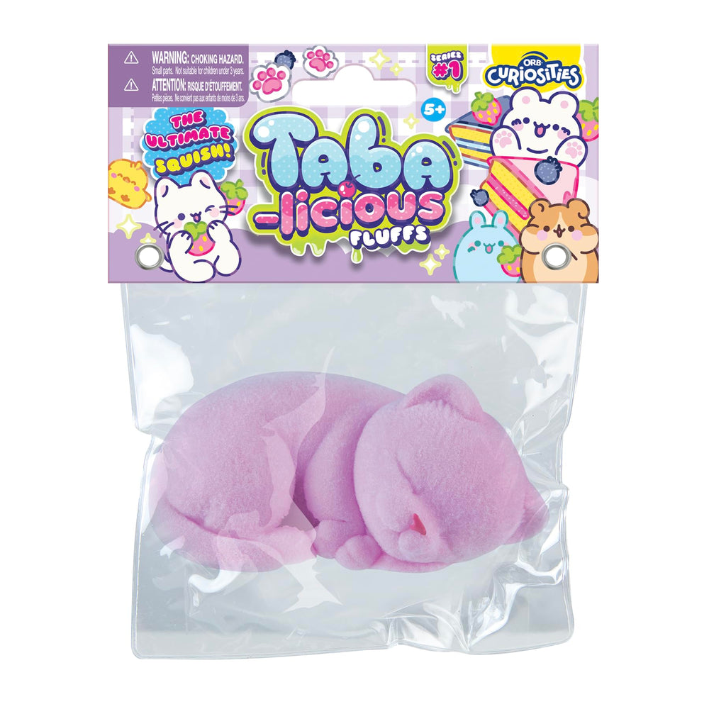 Gift-ready ORB Tabalicious Fluffs Pink Cat makes a thoughtful desk or party gift.