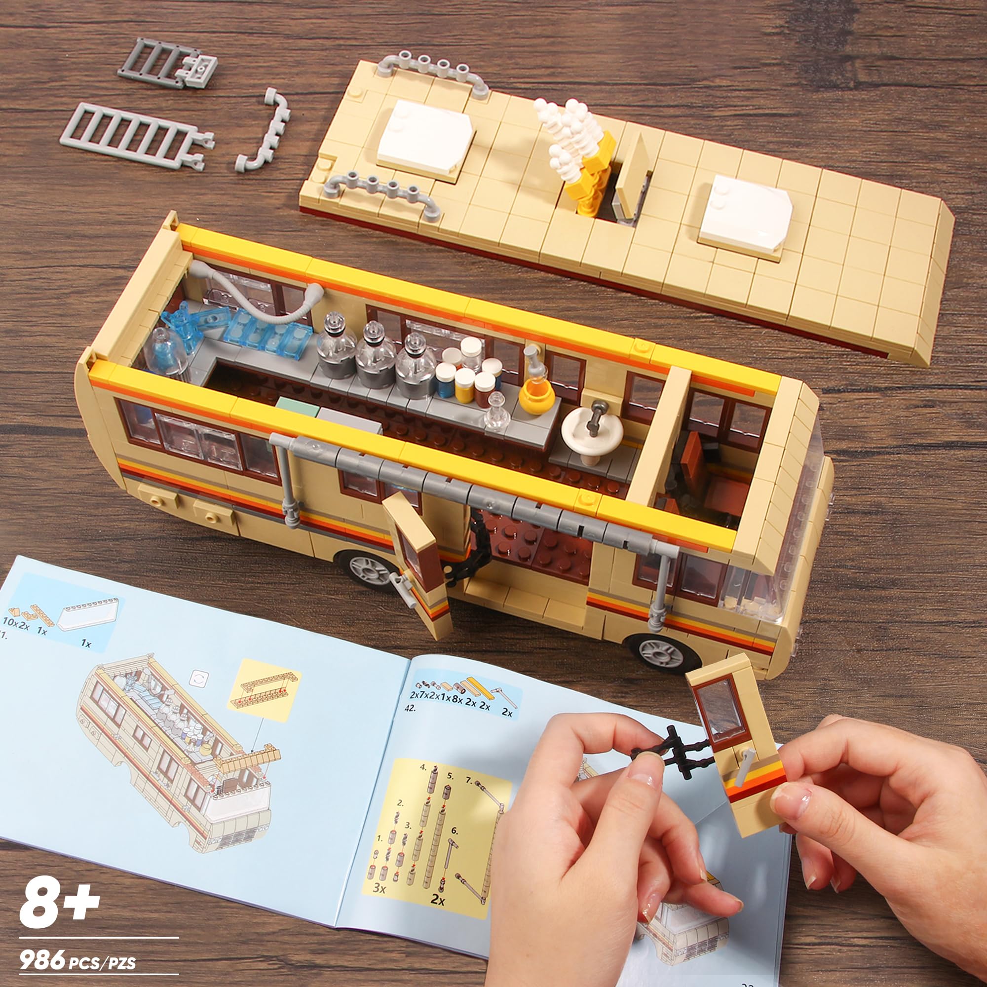 OrbBlaster Rvs interior details enable realistic replica building