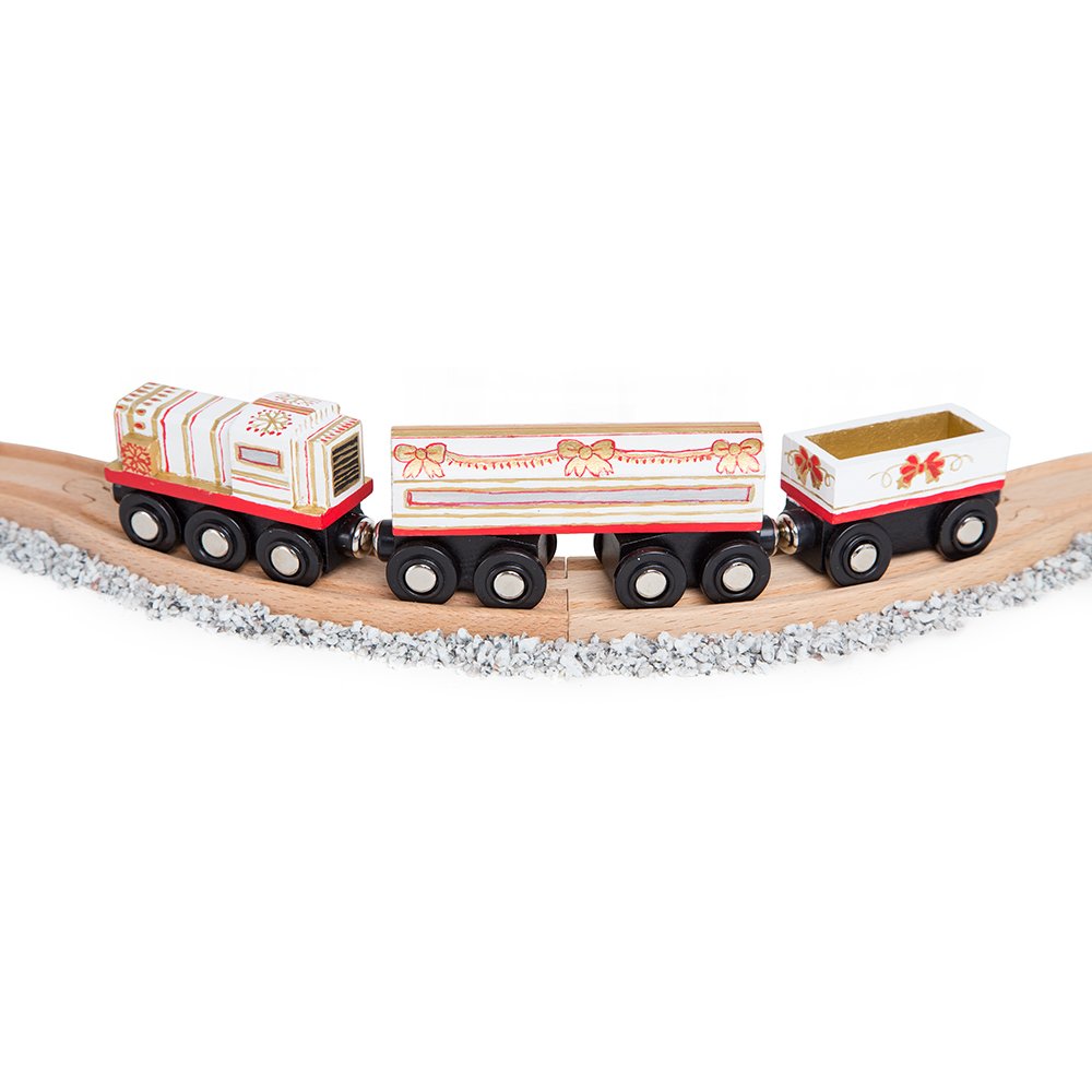 Orbrium compatible with Thomas and Brio wooden railways for seamless playtime.