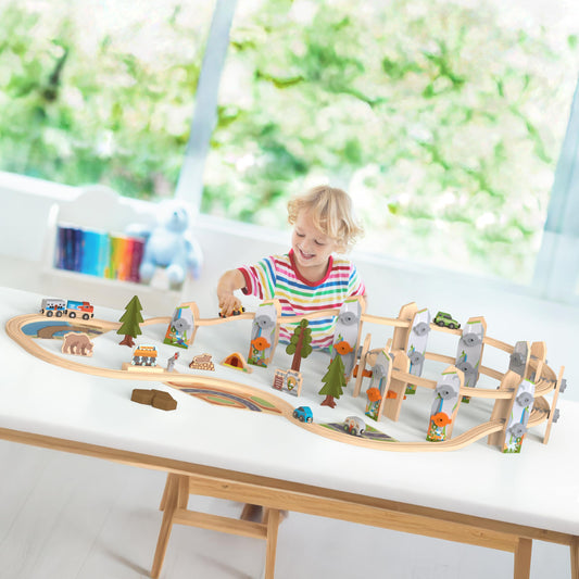 Orbrium national park animals figures enhance imaginative play with wildlife themes.