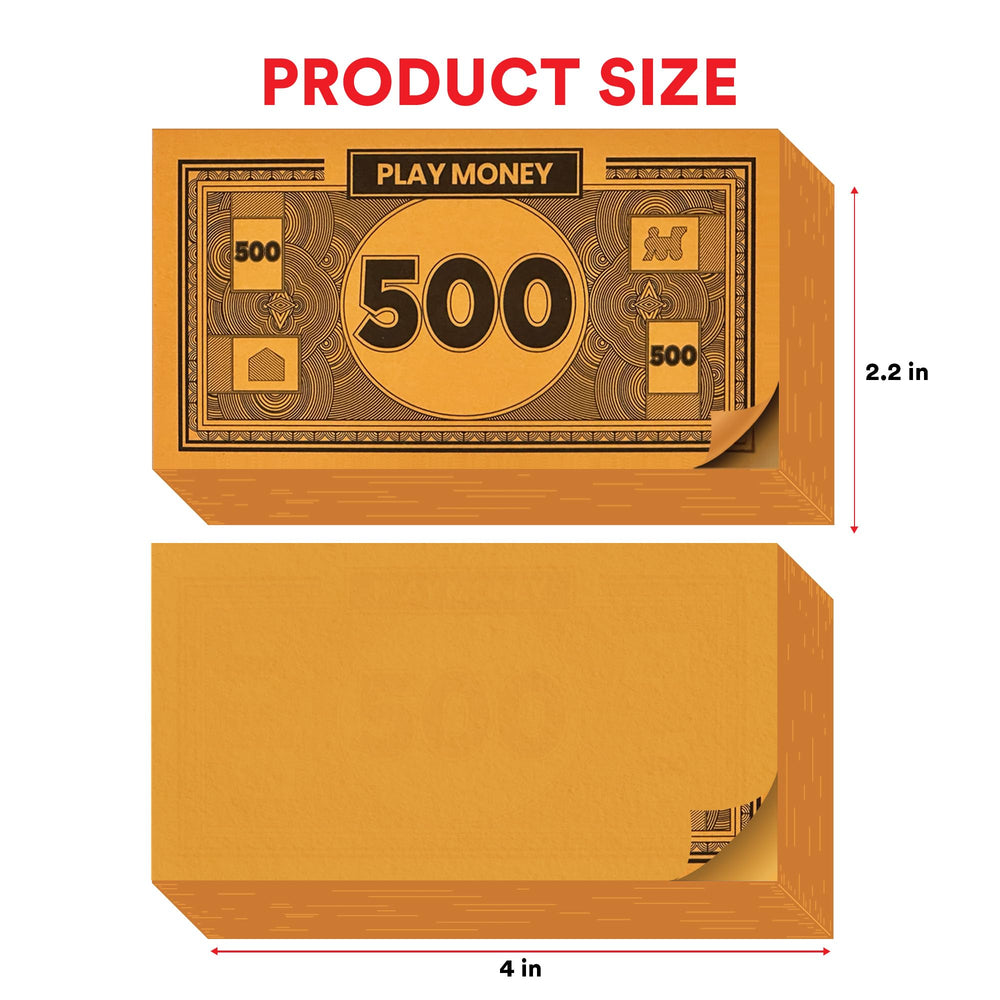 oreven Play Money 5-dollar bill for mid-range denomination options in games
