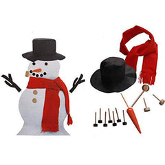 Orgrimmar Snowman Decorating Kit mouth pegs offer playful detailing