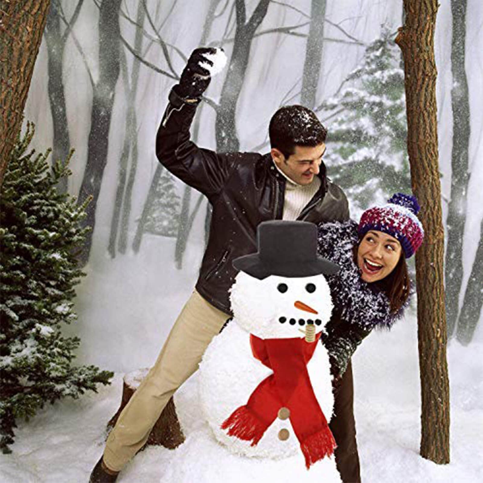 Orgrimmar Snowman Decorating Kit pipe inspires fun, imaginative snow figures