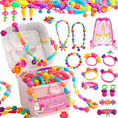 Orian Pop Beads colorful snap beads set for creative play