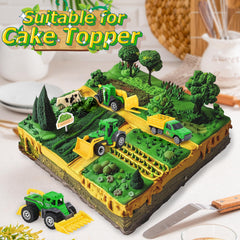 Oriate transporter toy supports role-play and farm logistics concepts.