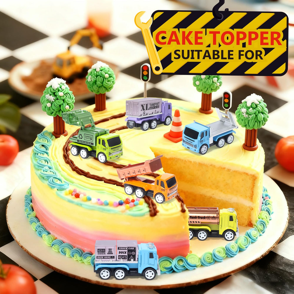 Oriate diecast trucks set: movable parts invite hands-on exploration and creativity.