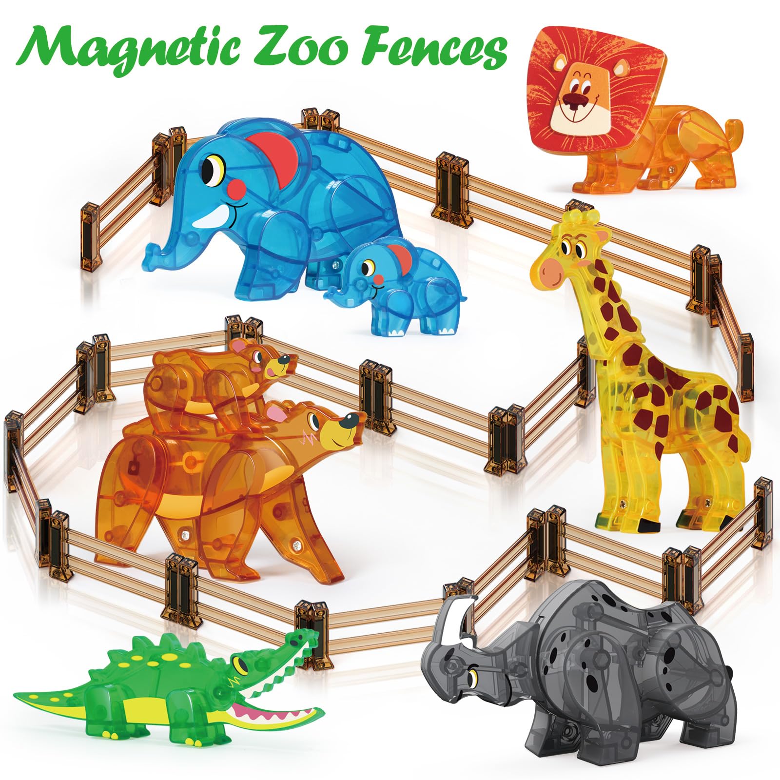 Oriate Garden-border magnets help shape decorative borders and safe play spaces.