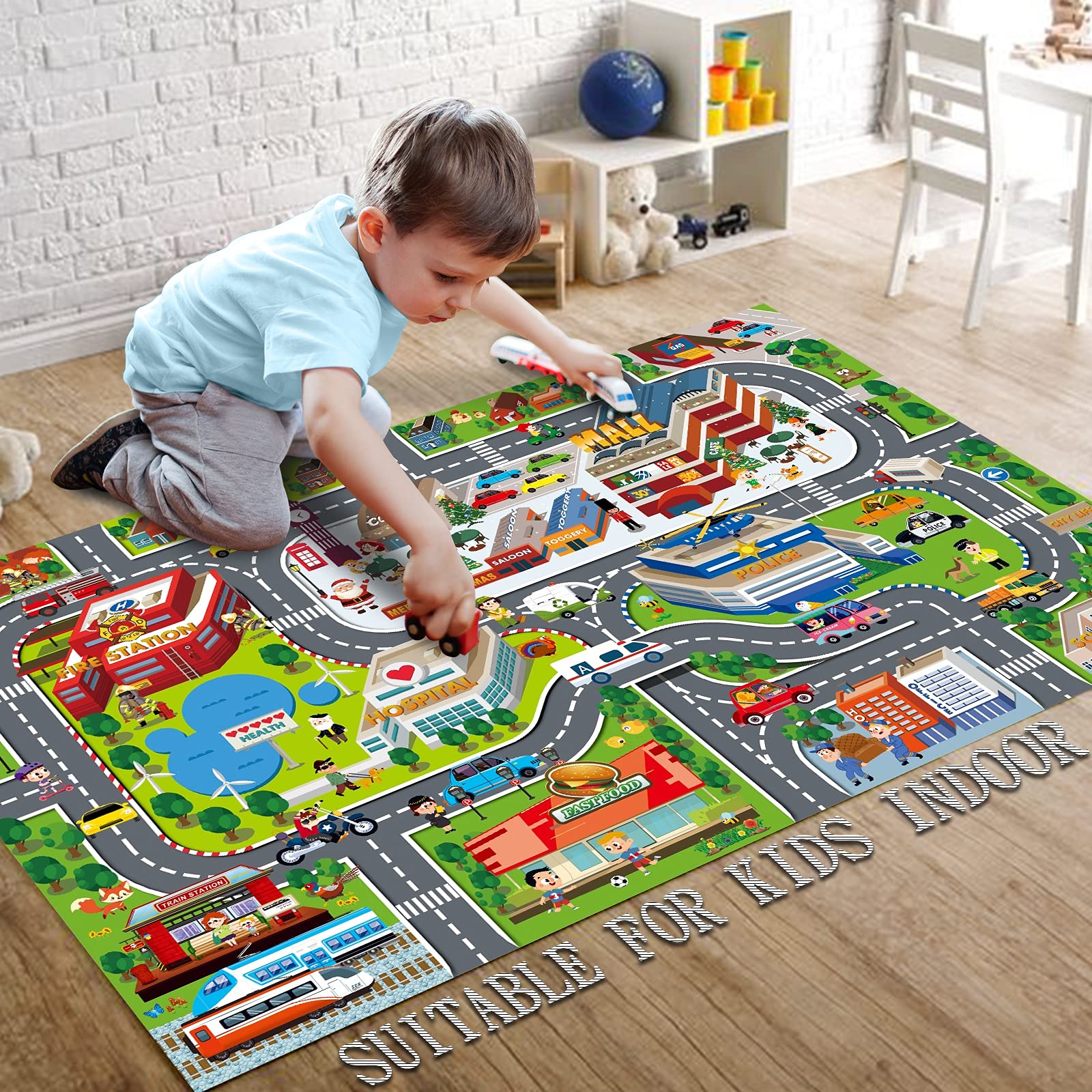 Oriate Kid Dream Mat City Hub: versatile space for learning activities and family time