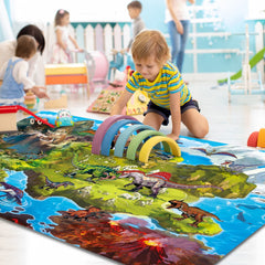 Oriate Kid Dream Mat Happy Farm: colorful scenes encourage storytelling and cooperative play