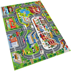 Oriate Kid Dream Mat Modern City: vibrant streets for imaginative city play and role-play scenarios