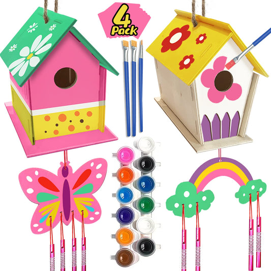 ORIENTAL CHERRY bird house kit assembly scene supports hands-on learning and creativity.
