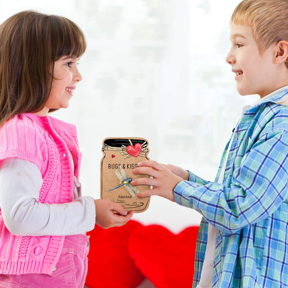 Oriental Cherry kids receive a playful Valentine gift with a bug toy surprise