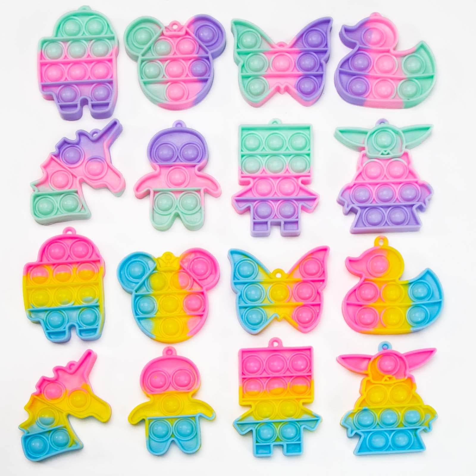 Mini push-pop bubble fidgets from Oriental Cherry for tactile play