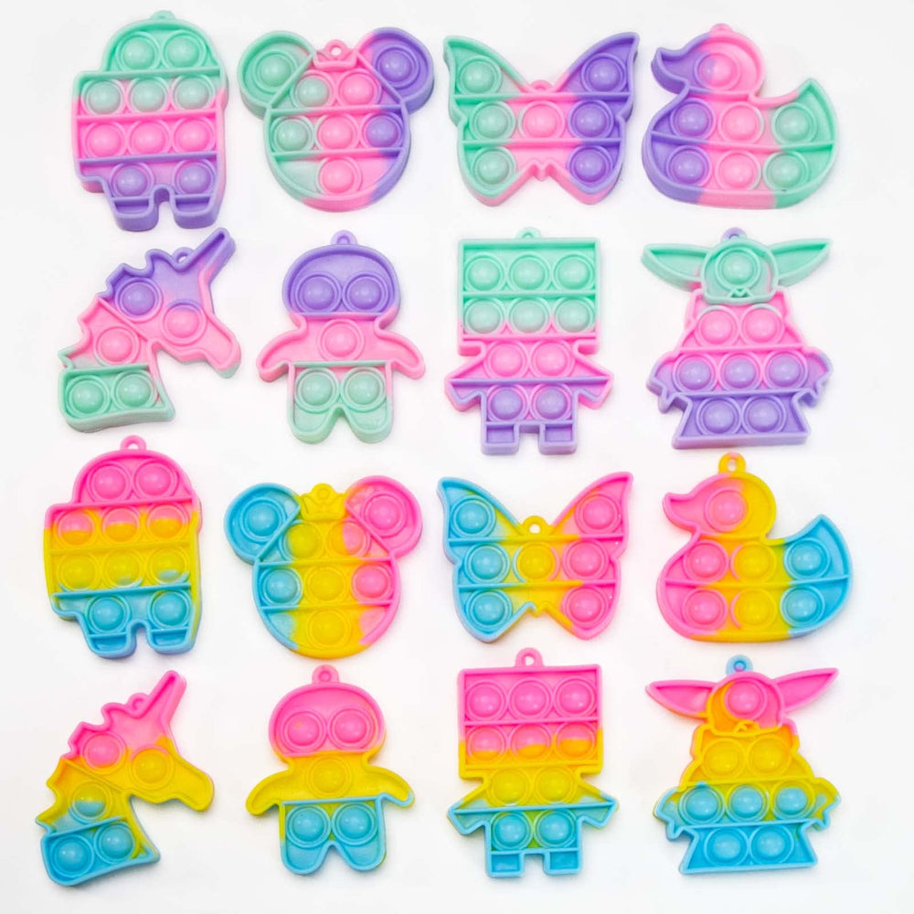 Mini push-pop bubble fidgets from Oriental Cherry for tactile play