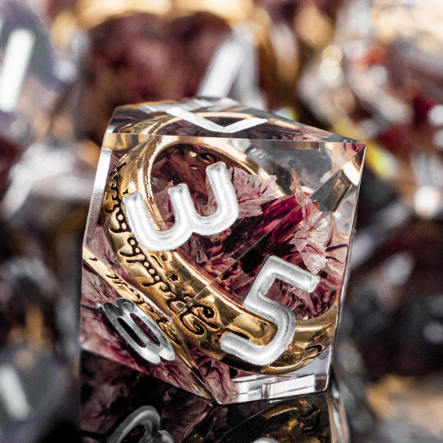 ORIFANTOU 60g dice weight provides balanced, satisfying hand feel