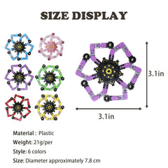 Original Ecology deformable chains demonstrating multiple shapes for imaginative play