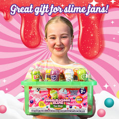 Original Stationery Bubble Tea Slime Kit unboxing captures delightful instructions and surprises.