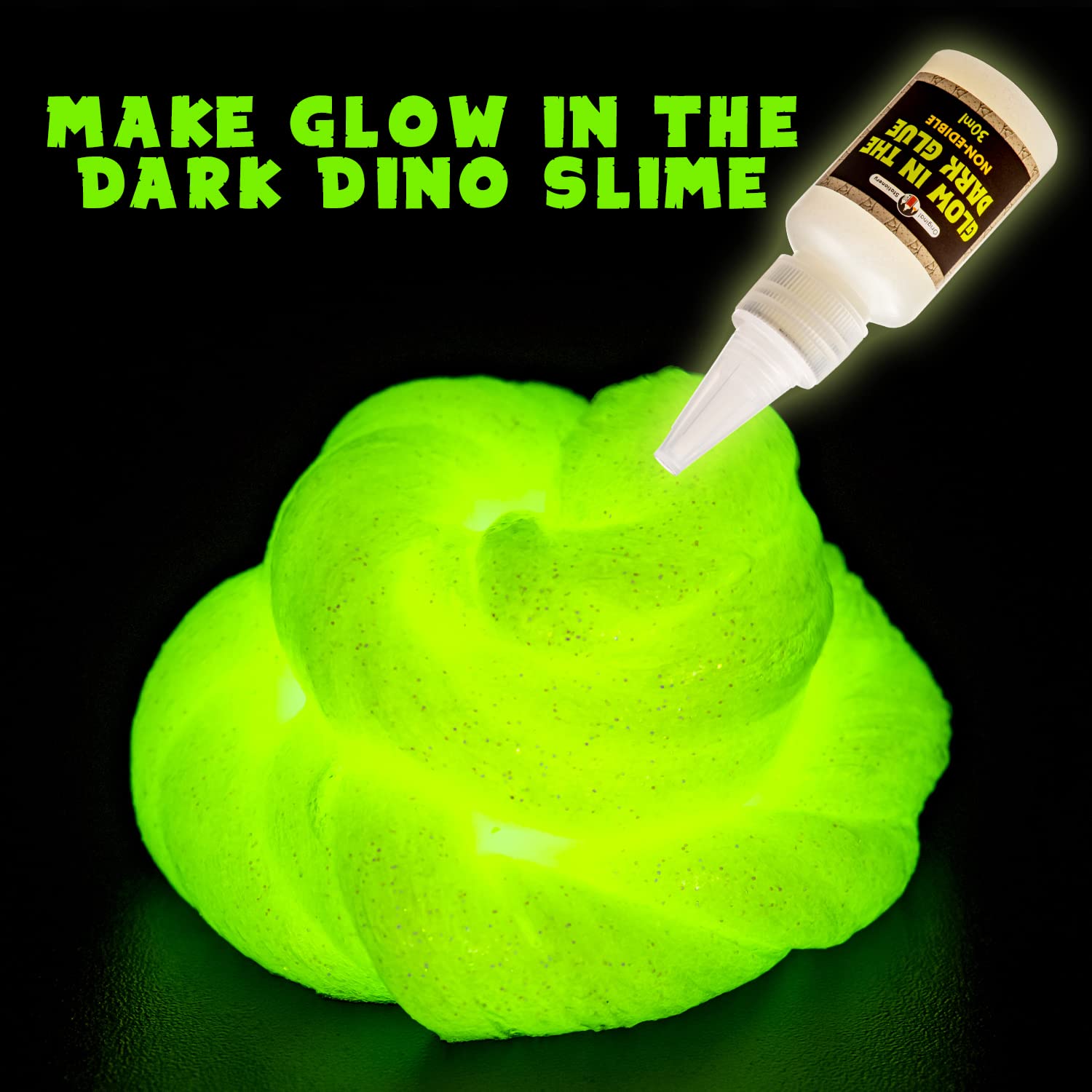 Original Stationery Dinosaur Slime Kit dino poop pieces for sensory play